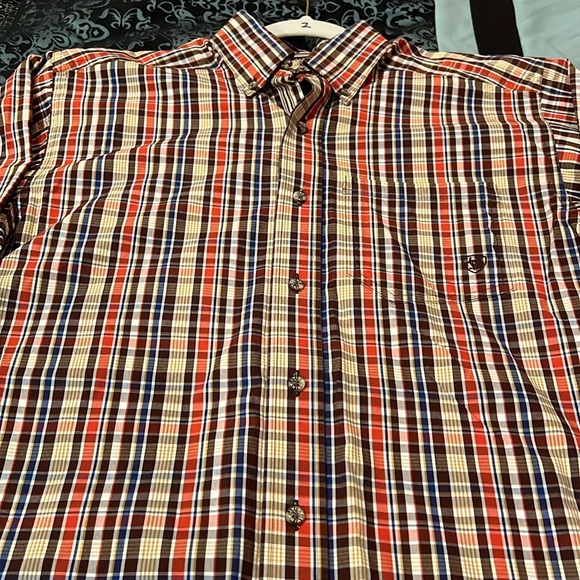 Ariat Pro Series Long Sleeve Button Down, very nice, size small - Picture 6 of 8